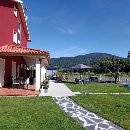 Apartamento En Bloque Vivienda Con Piscina Y Barbacoa A 15 Min De La Playa Meis Exteriér fotografie
