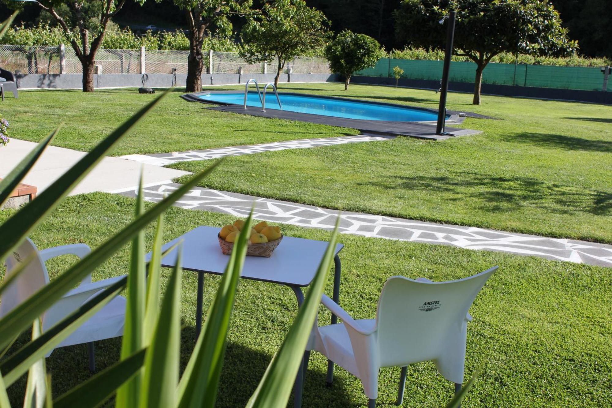 Apartamento En Bloque Vivienda Con Piscina Y Barbacoa A 15 Min De La Playa Meis Exteriér fotografie