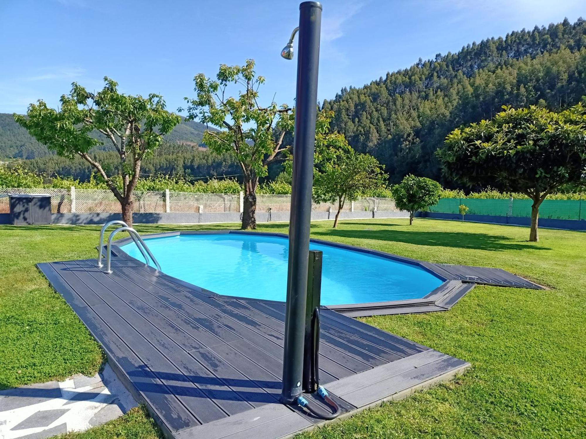 Apartamento En Bloque Vivienda Con Piscina Y Barbacoa A 15 Min De La Playa Meis Exteriér fotografie