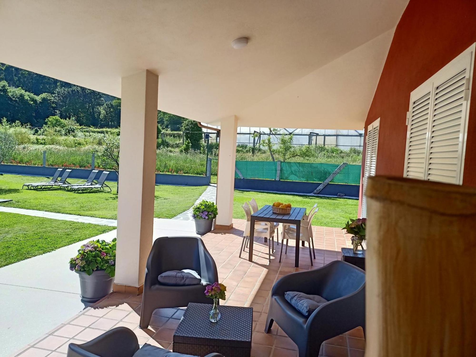Apartamento En Bloque Vivienda Con Piscina Y Barbacoa A 15 Min De La Playa Meis Exteriér fotografie