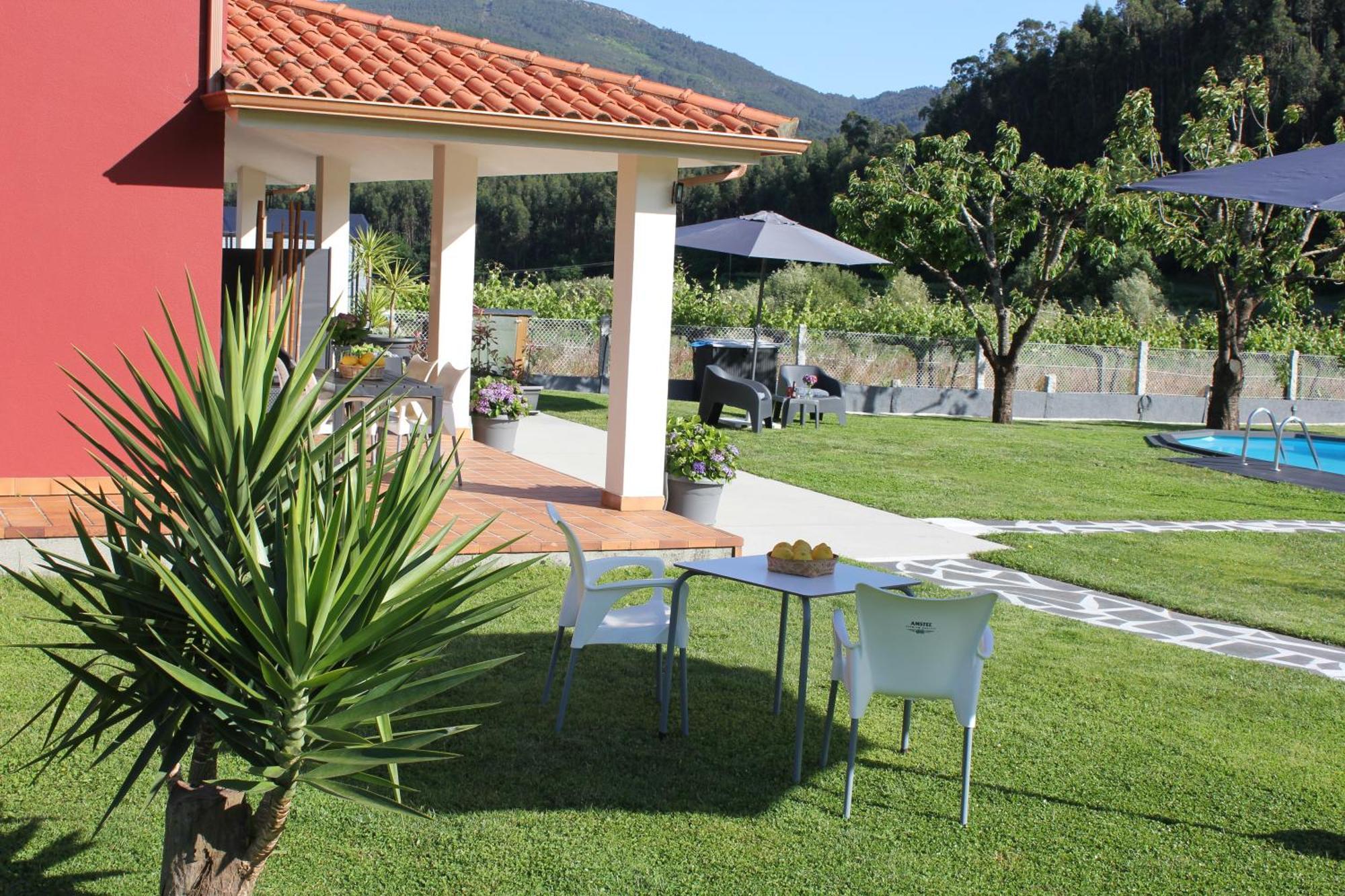 Apartamento En Bloque Vivienda Con Piscina Y Barbacoa A 15 Min De La Playa Meis Exteriér fotografie