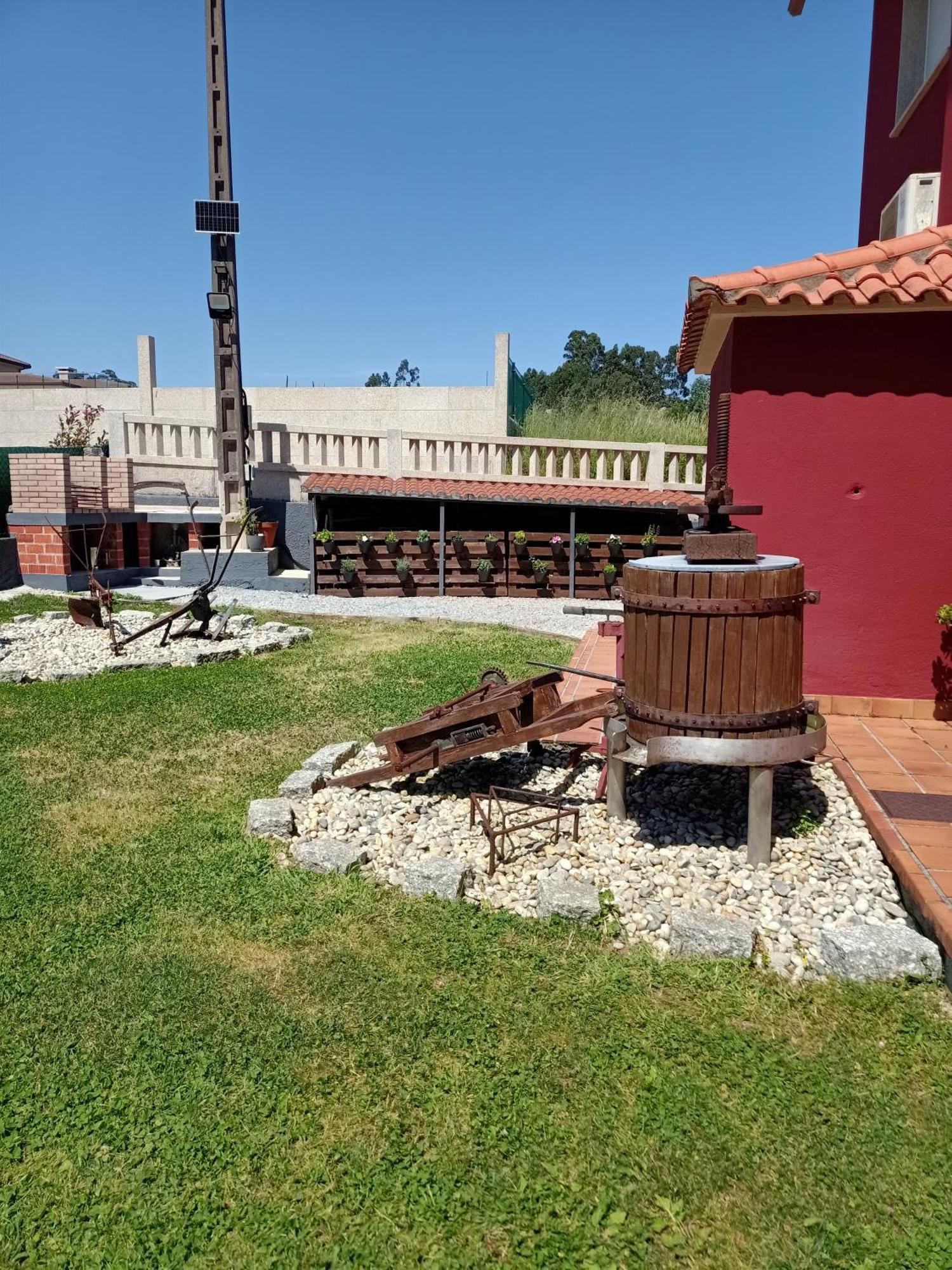 Apartamento En Bloque Vivienda Con Piscina Y Barbacoa A 15 Min De La Playa Meis Exteriér fotografie