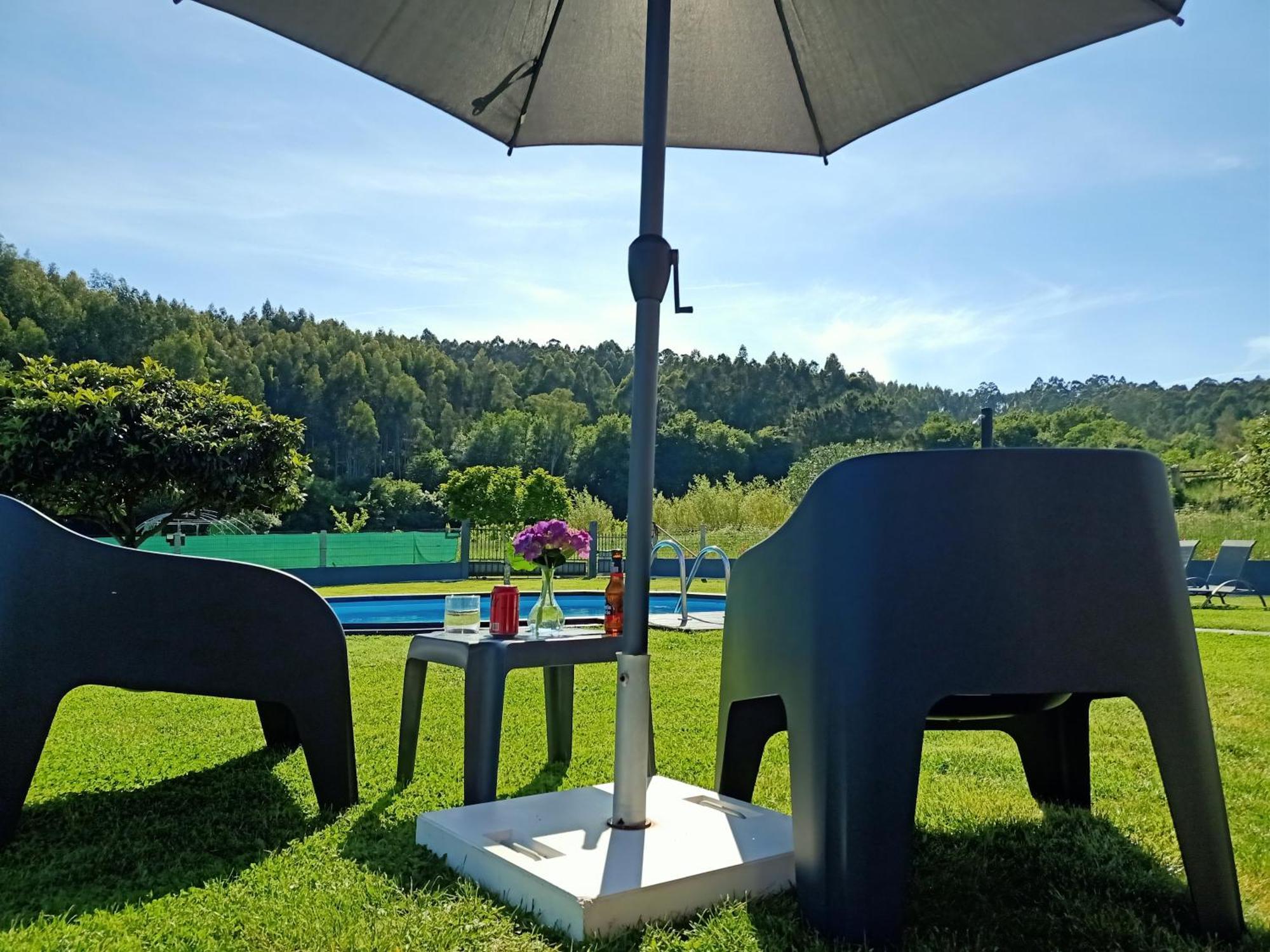 Apartamento En Bloque Vivienda Con Piscina Y Barbacoa A 15 Min De La Playa Meis Exteriér fotografie